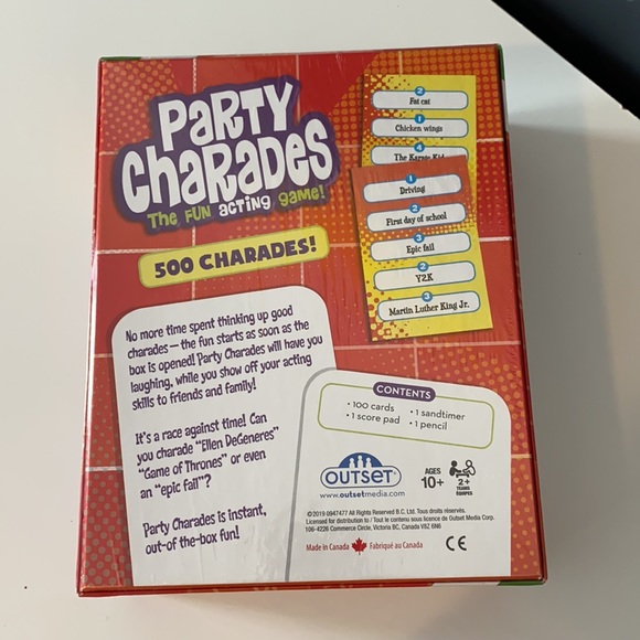 Party charades board games for friends and family.Outset.  2+ players - Picture 3 of 11